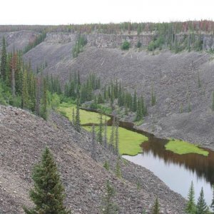 Lil' Grand Canyon - south of Anahim Lake