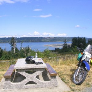 Denman Island viewpoint