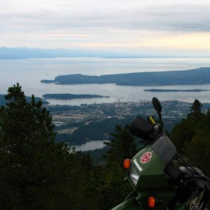 Over looking Nanaimo