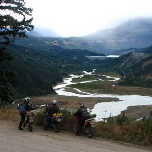 Overlooking Goldbridge