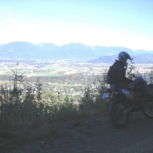 Sumas Valley from Vedder Mountain