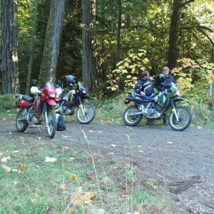 At rides end