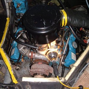 Prepare for engine removal