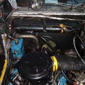 Prepare for engine removal
