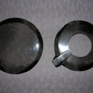 Carbon Kevlar Fiber Case Guards DRZ 400