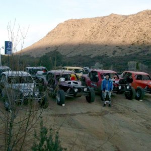 Porche powered baja buggies at Mikes