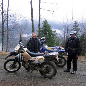 Doug and Neil @ Chipmunk Creek Feb.18