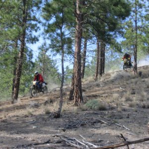 Tom and Neil coming down