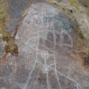 Pemberton petroglyph site 1