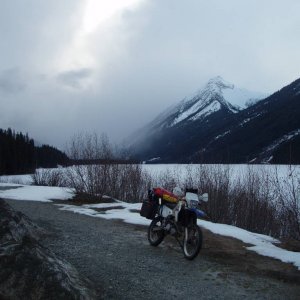 Snowstorm Duffey Lake Rd.