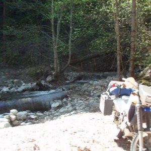 Creek ford 2 Lytton - North Bend
