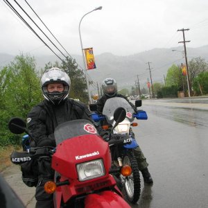 Looking a little wet