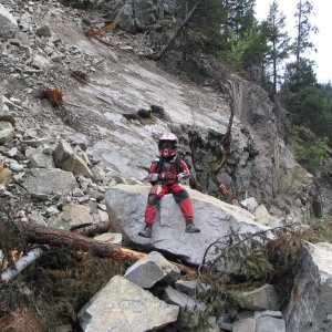 KVR Land slide before first Bridge