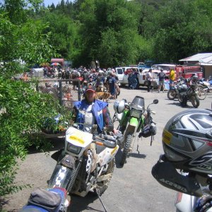 Judy at first gas stop on Saturday