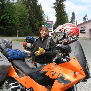 Lookn' good with the bike