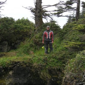 On the rock at Cape Palmerston
