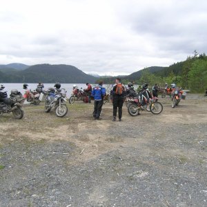 looking at the Holberg Inlet