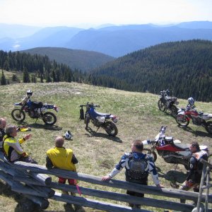 The gang at the summit