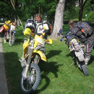 June 24 preride - getting ready