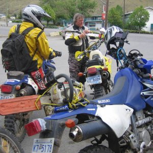 getting ready after lunch