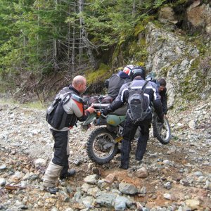 Fighting over the KLR