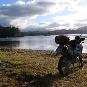 Towards head of Rupert Inlet