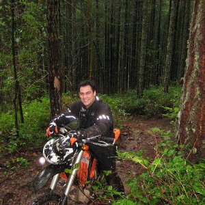 Killer hill at Richard's Mountain