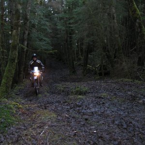 Start of clay hill